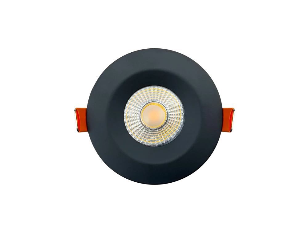 Встраиваемый светильник STAR 220V, 7W, Ø90, 4000K, 33.3°, черный