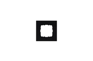 Рамка Jasmart на 1 пост в цвете «Алюминий Black»