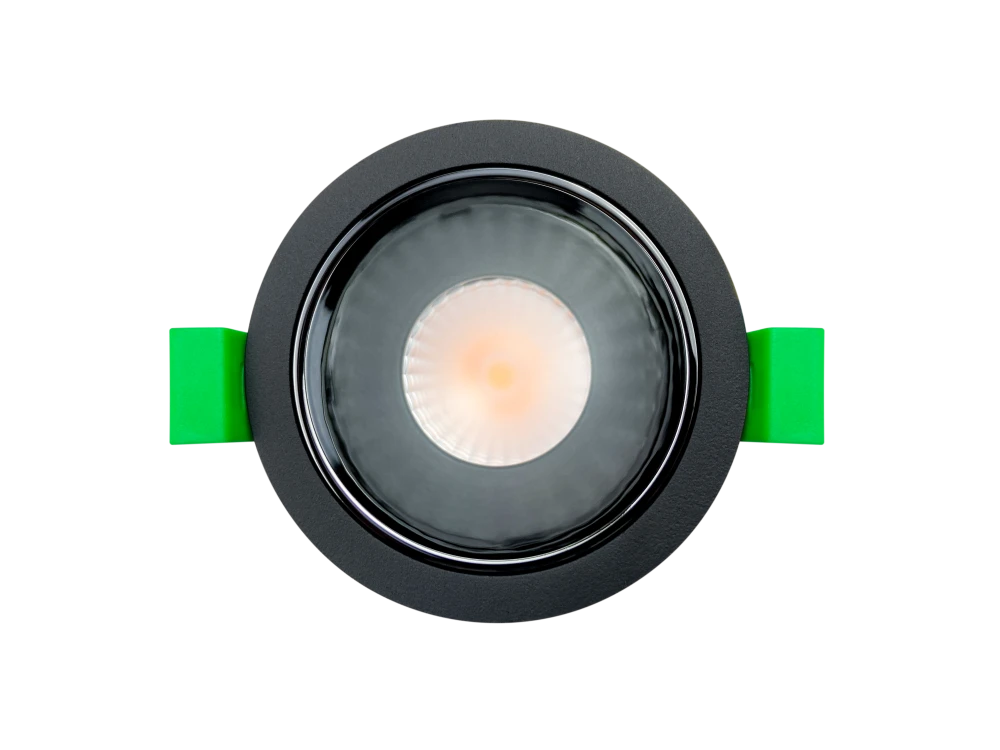 Встраиваемый светильник VELA 220V, 9W, Ø85, 3000K, 38°, черный