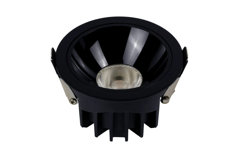 Встраиваемый светильник KING KONG 220V, 10W, Ø86, 3000K, 55°, черный