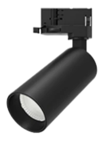 Трековый светильник MINI 220V, 18W, Ø63, 3000K, 38°, черный