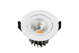 Встраиваемый светильник SPRING 220V, 12W, Ø96,5, 3000K, 38°, белый