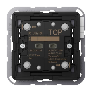 Универсальная кнопка KNX 2 группы, F10, KNX Data Secure