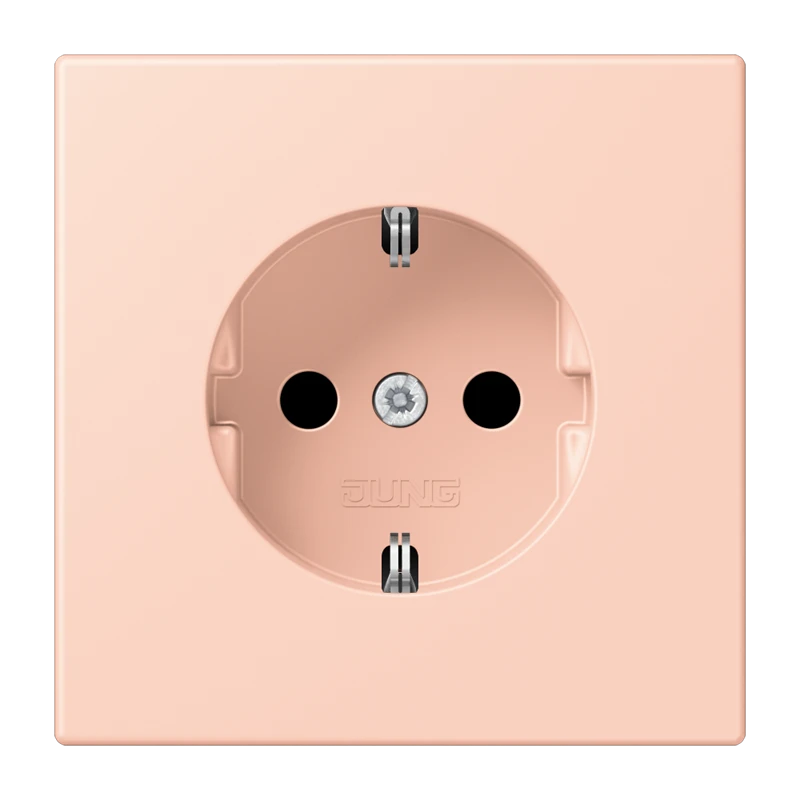 SCHUKO®-розетка, Дюропласт лакированный, l'ocre rouge clair