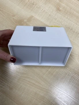 Накладной светильник E DINBURGH 220V, 10W*2, 155*80*95, 3000K, 120°, белый