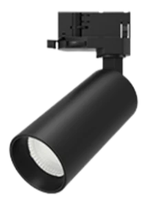 Трековый светильник MINI 220V, 18W, Ø63, 3000K, 38°, черный
