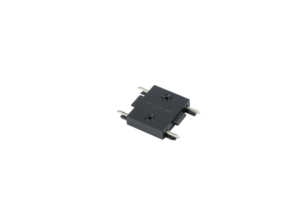 Прямой I-образный соединитель SLIM, 48V, черный