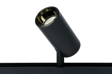 Трековый светильник ONYX 24V, 9W, Ø50, 4000K, 38°, черный