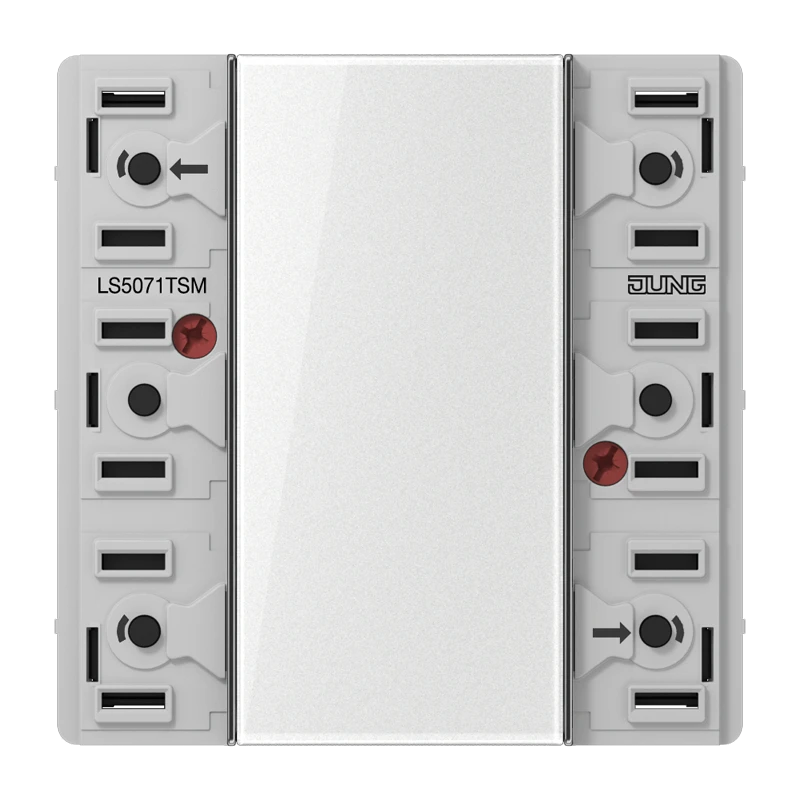 Стандартный кнопочный сенсорный модуль KNX 1 группа, F50