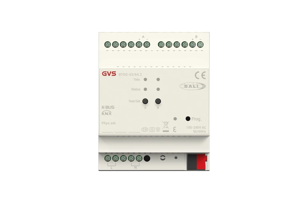 Шлюз KNX/DALI-2, 2 канала