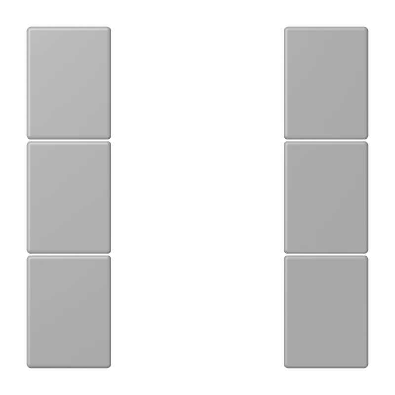 Набор накладок 3 группы, F50, gris moyen (32012)