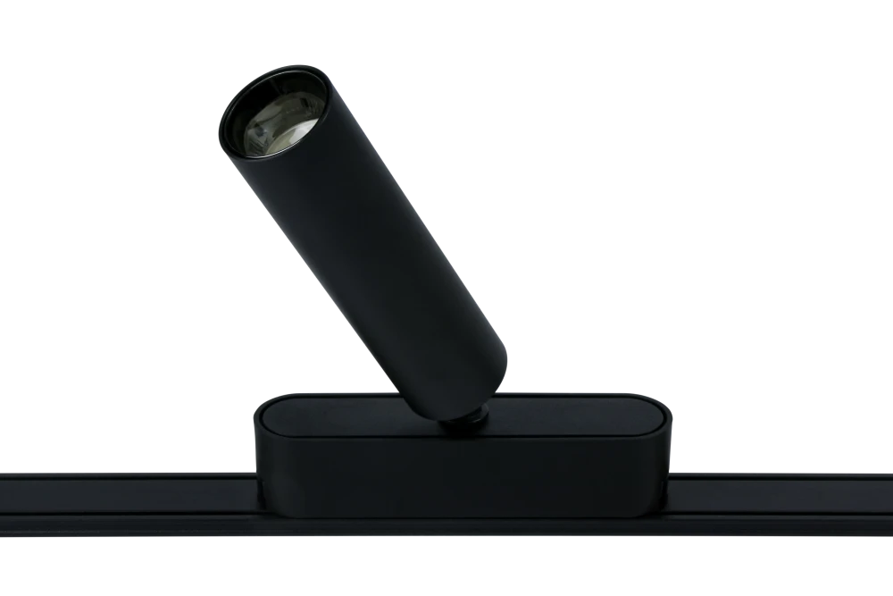 Трековый светильник SLIM 48V, 7W, Ø31, 4000K, 36°, черный