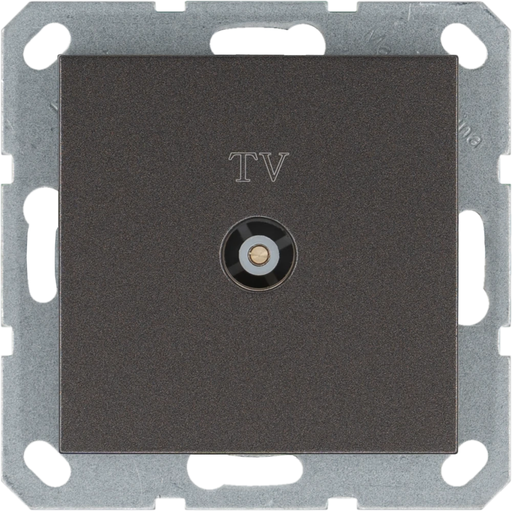 TV-розетка Jasmart TV в цвете «Мокко»