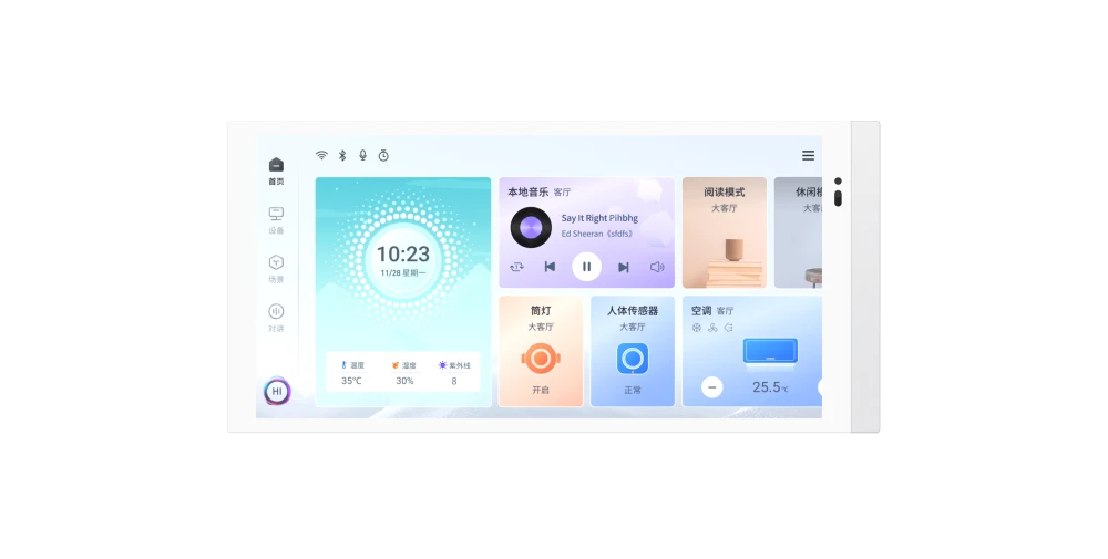 Панель сенсорная S7, белый