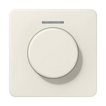Крышка со световодом 1 группа, для KNX поворотного сенсора, с подсветкой, слоновая кость