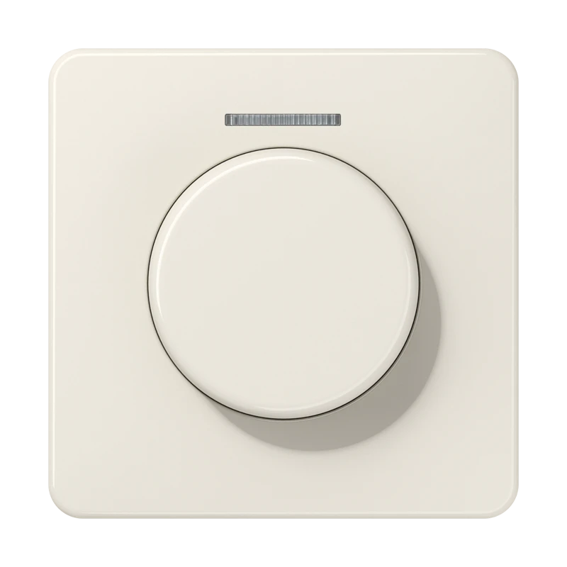 Крышка со световодом 1 группа, для KNX поворотного сенсора, с подсветкой, слоновая кость