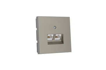 Интернет-розетка RJ-45 Jasmart в цвете «Бронза»