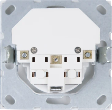 Розетка Jasmart с USB в цвете «Алюминий»