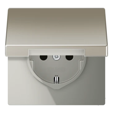 SCHUKO®-розетка, нержавеющая сталь
