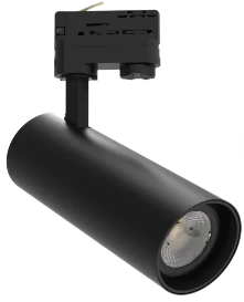 Трековый светильник ARES 220V, 15W, Ø62, 2700K, 4000K, 6000K, 45°, TRIAC , черный