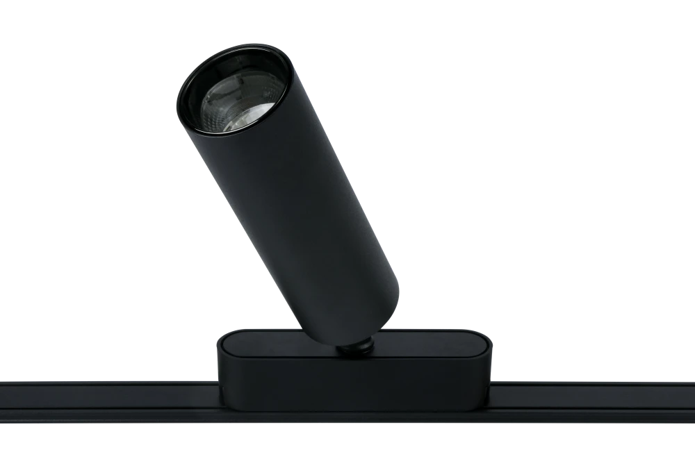 Трековый светильник SLIM 48V, 15W, Ø45, 3000K, 60°, черный