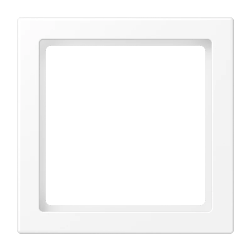 Промежуточная рамка, 55 x 55 mm, белоснежный матовый