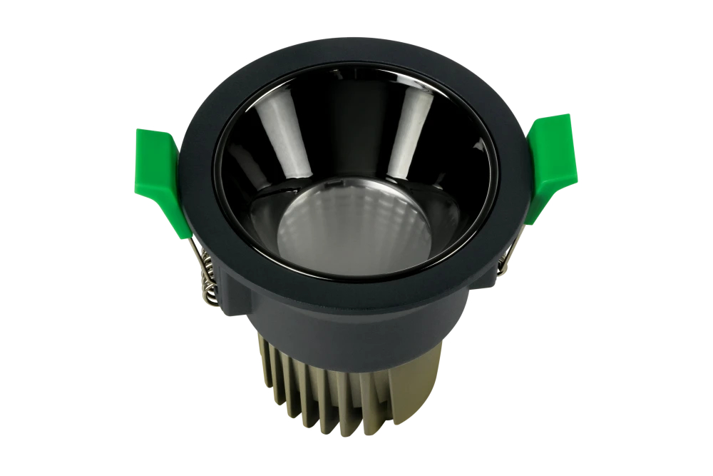 Встраиваемый светильник VELA 220V, 9W, Ø85, 3000K, 38°, черный