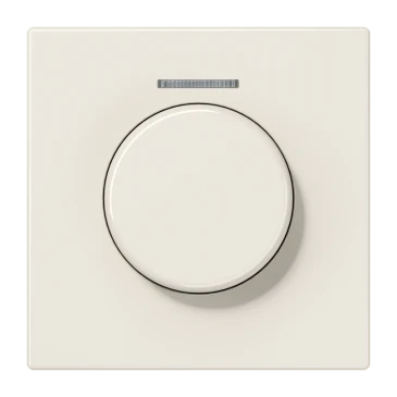 Крышка со световодом 1 группа, для KNX поворотного сенсора, с подсветкой, слоновая кость