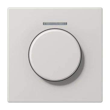 Крышка со световодом 1 группа, для KNX поворотного сенсора, с подсветкой, светло-серый