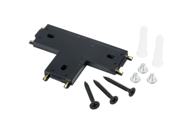 T-образный соединитель SLIM, 48V, черный