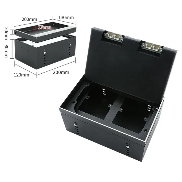 Люк напольный на 2 модуля (горизонт.)