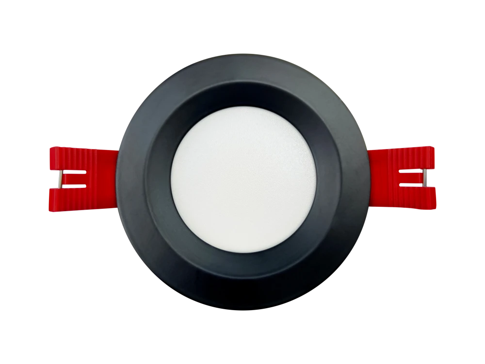 Встраиваемый светильник AEROLITE 220V, 9W, Ø110, 4000K, 100°, IP44, черный