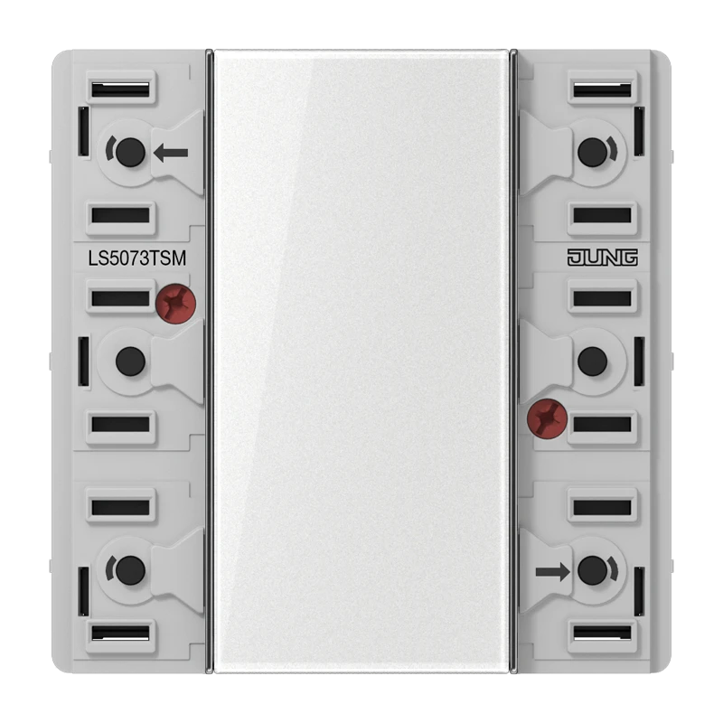 Стандартный кнопочный сенсорный модуль KNX 3 группы, F50