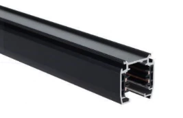 Накладной 3-фазный шинопровод TRINITY 220V, 2000 мм, черный