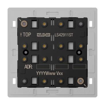 KNX кнопочный сенсорный модуль универсальный 1 группа, F40, Data Secure