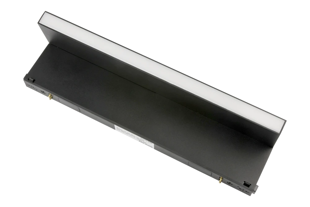 Трековый светильник ONYX 24V, 12W, 260*115*15, 4000K, 120°, черный