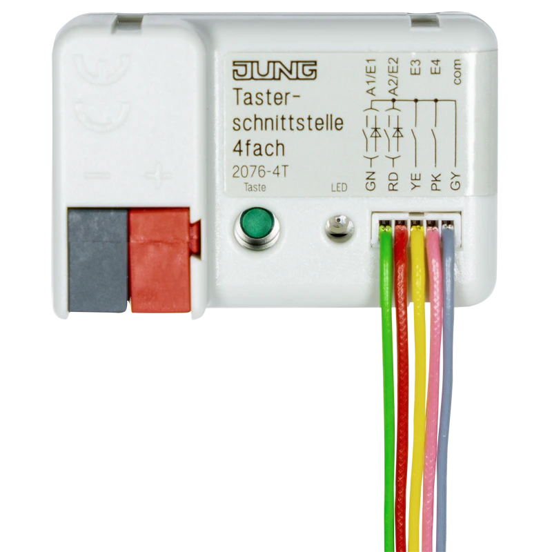 KNX Кнопочный интерфейс 4x