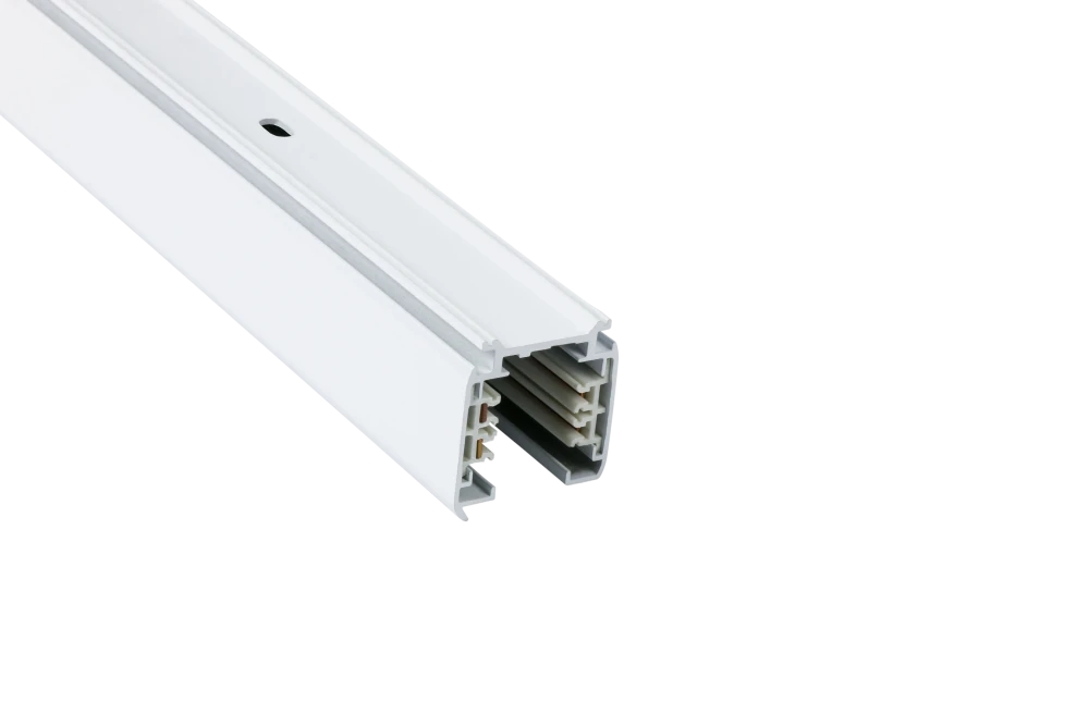 Накладной 3-фазный шинопровод TRINITY 220V, 1000 мм, белый
