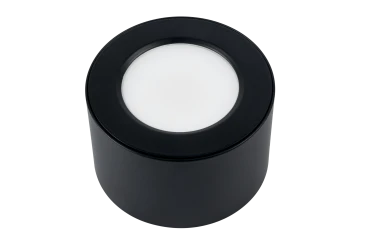 Накладной светильник XF 220V, 10W, Ø114, 3000K, 100°, IP54, черный
