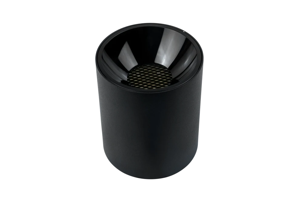 Накладной светильник KING KONG 220V, 10W, Ø75, 4000K, 55°, черный