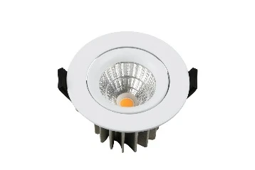 Встраиваемый светильник SPRING 220V, 12W, Ø96,5, 4000K, 38°, белый