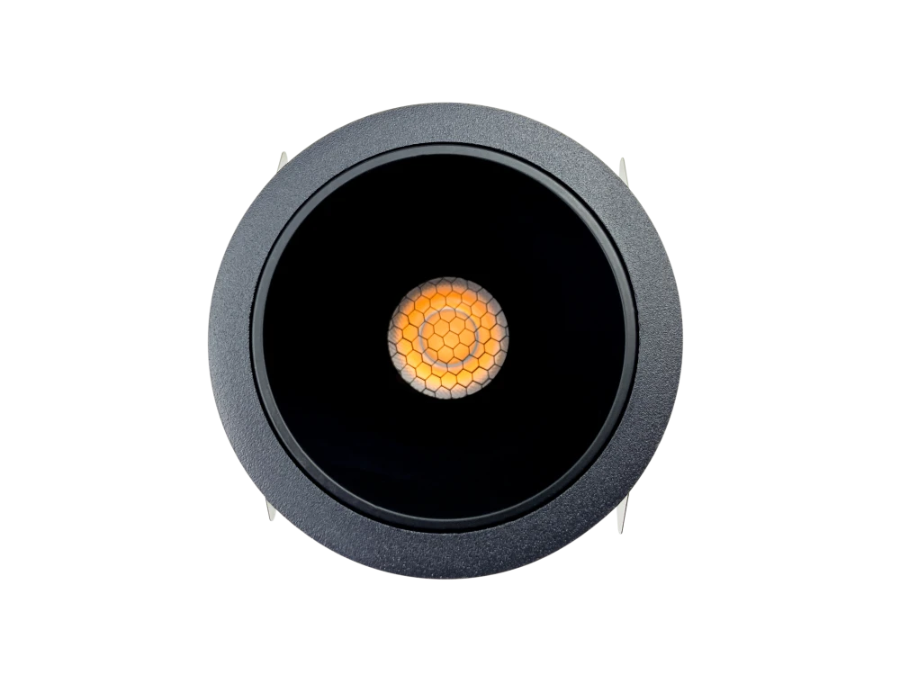 Встраиваемый светильник STARS A 220V, 12W, Ø84, 3000K, 38°, черный