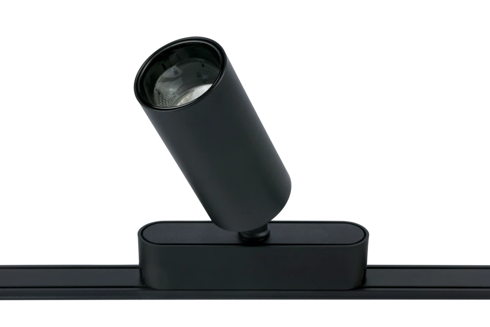 Трековый светильник SLIM 48V, 12W, Ø45, 3000K, 60°, черный