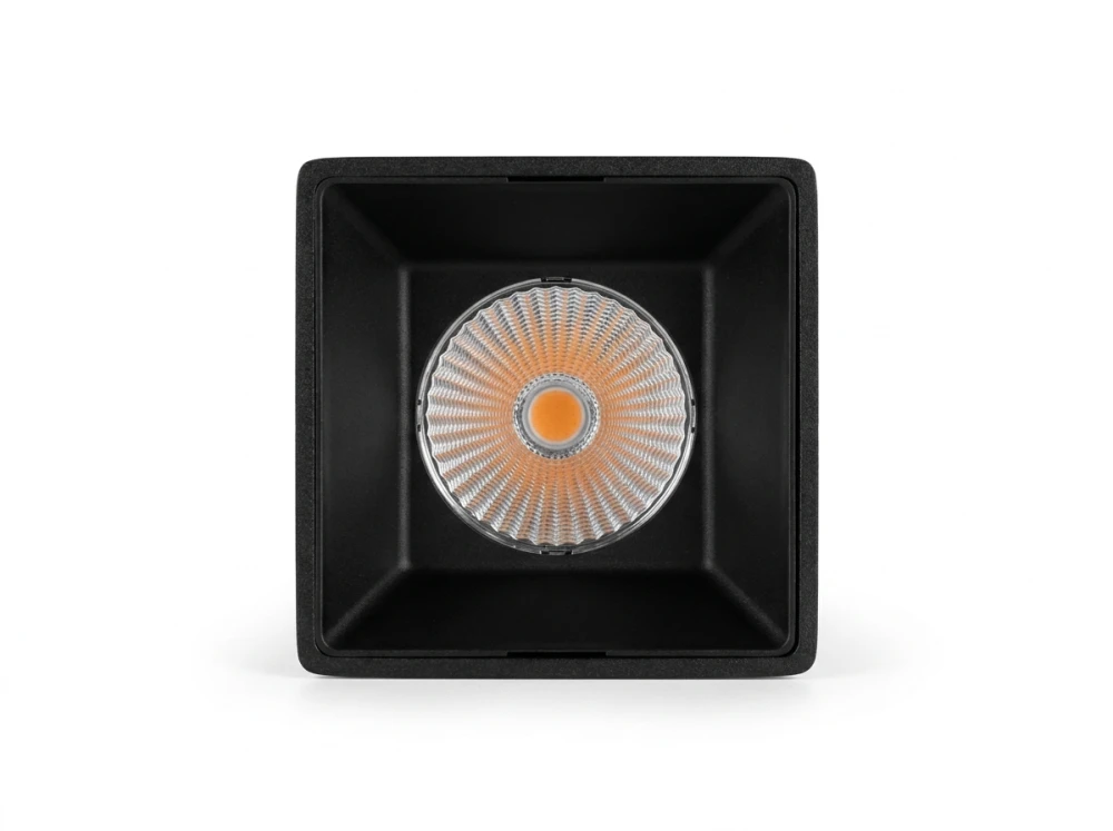 Накладной светильник E DINBURGH 220V, 10W, 80*80*95, 3000K, 36°, черный