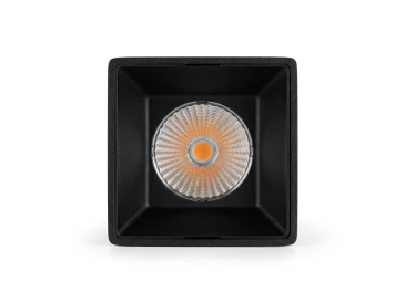 Накладной светильник E DINBURGH 220V, 10W, 80*80*95, 3000K, 36°, черный