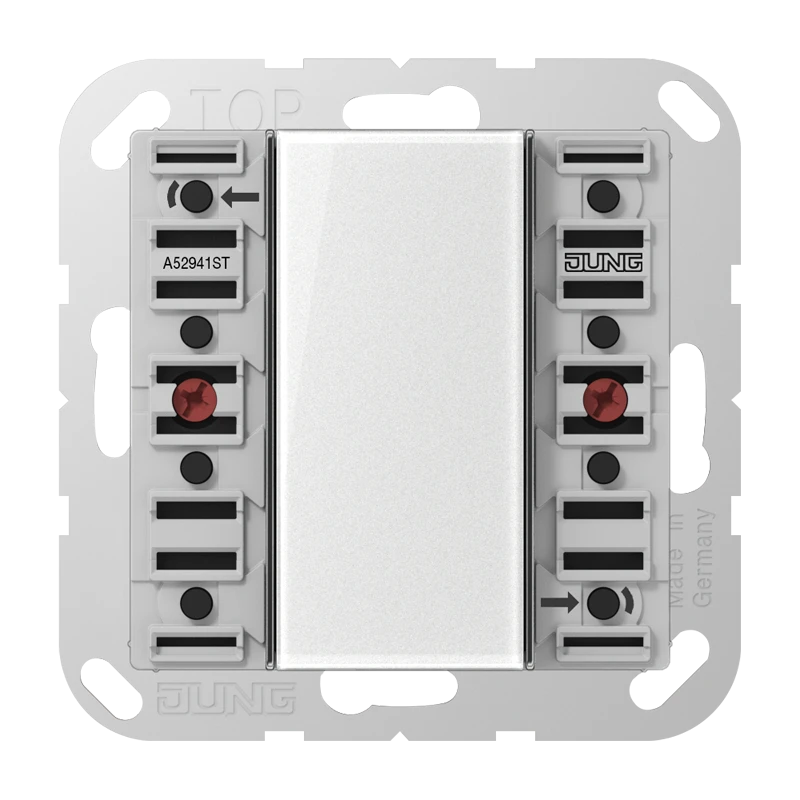 KNX кнопочный сенсорный модуль универсальный 4 группы, F50, Безопасный