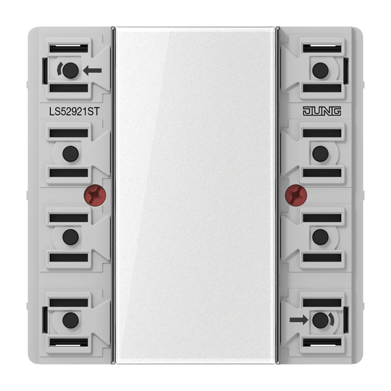 KNX кнопочный сенсорный модуль универсальный 2 группы, F50, Безопасный