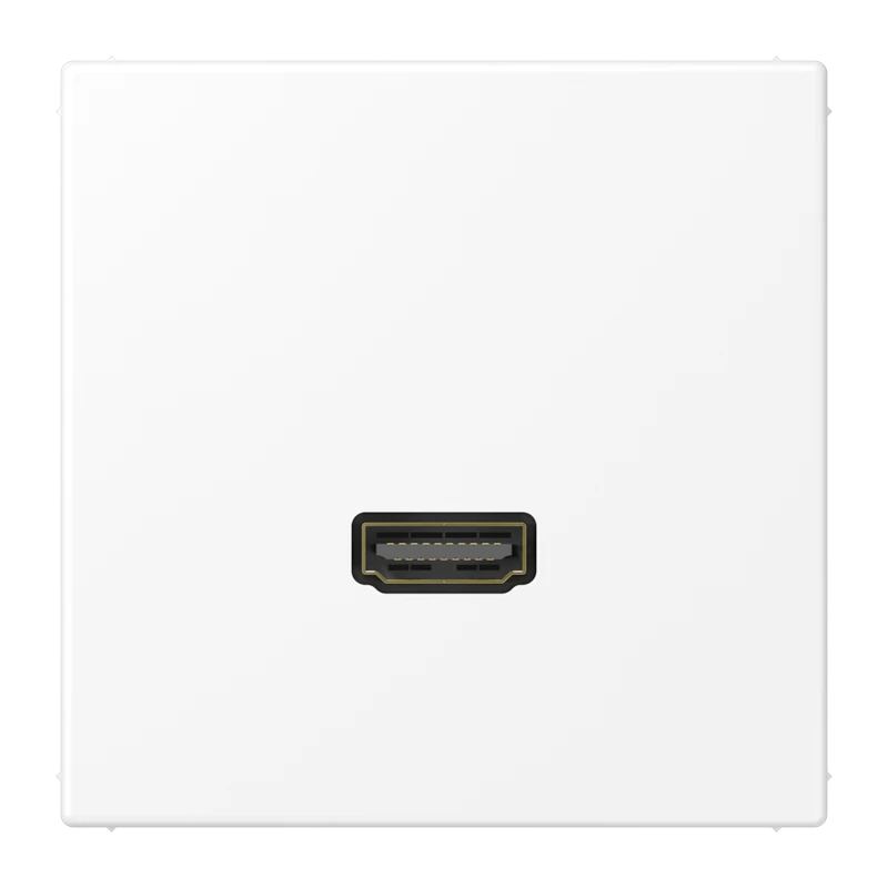 Лицевая панель с HDMI-интерфейсом, белоснежный матовый
