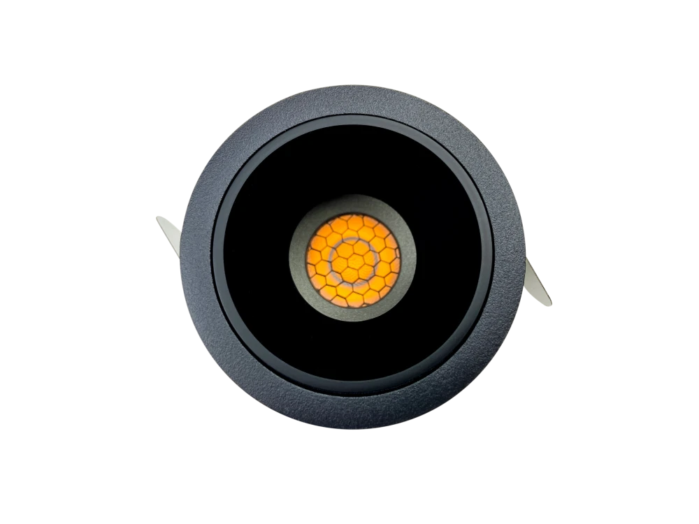Встраиваемый светильник STARS A 220V, 7W, Ø61.6, 3000K, 38°, черный