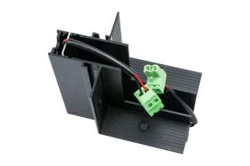 Встраиваемый L-образный угловой элемент ONYX 24V, 100*100mm, черный